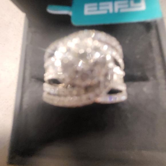 Effy 1.58 carat 14k white gold size 7 ring - Picture 6 of 9